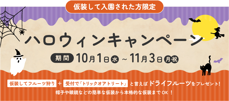 ハロウィンキャンペーン